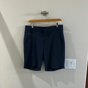 Athleta Bermuda shorts, navy size 8